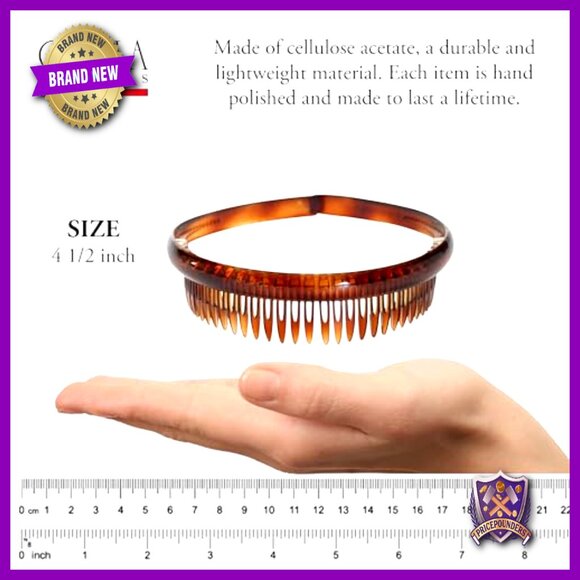 Flexible No-Slip Headband for Women, Strong Hold Grip Hair Accessory main image 4